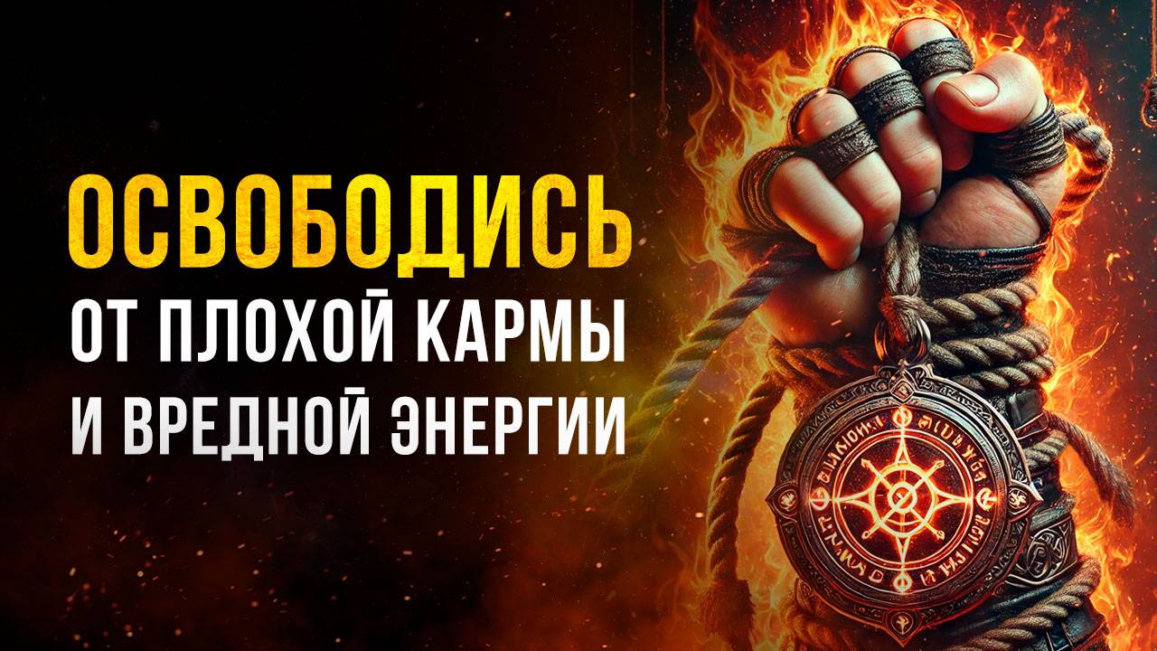 Самое МОЩНОЕ Очищение от ТЯЖЕЛЫХ Энергий 🔥 Снятие НЕГАТИВНОЙ Кармы | Медитация Очищение от Негатива смотреть онлайн