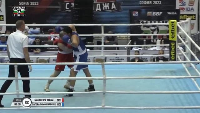 MAGOMEDOV Sadam SRB Vs SAYDRAKHIMOV Madiyar UZB