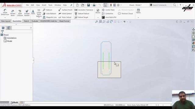 ARABIC How to import dwg files to solidworks смотреть онлайн