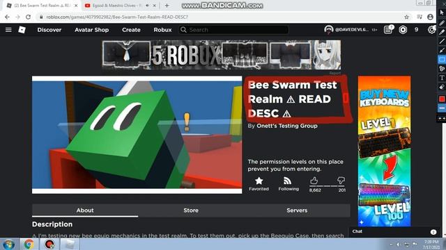 [BEE SWARM SIMULATOR] How To Join The Bee Swarm Simulator Test Realm In [ROBLOX] смотреть онлайн