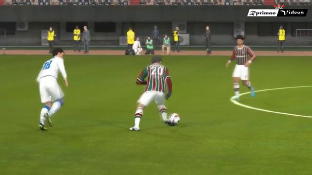 PS3 Как делать финты на джойстике ps3 в pes 2014! смотреть онлайн