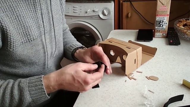 VR очки за 15 минут. Собираем из картона Google vr cardboard смотреть онлайн