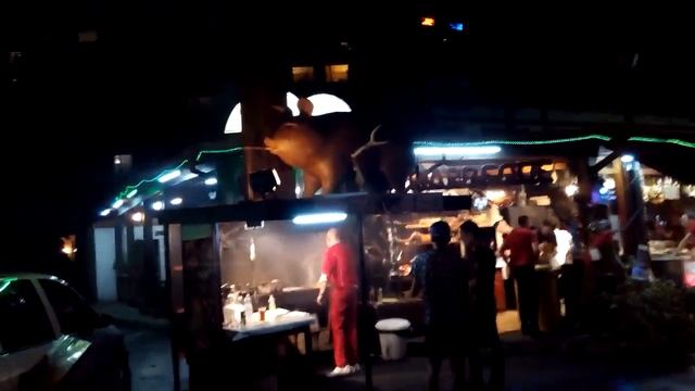 Отдых в Болгарии - Солнечный берег (часть 7), Центр, ночь смотреть онлайн