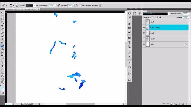 fast drawing - photoshop - "Storm Elemental" смотреть онлайн