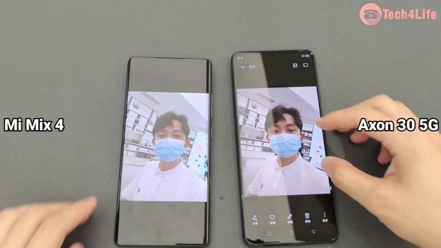 Xiaomi Mi Mix 4 vs ZTE Axon 30 5G | Camera Test | First Look | Tech4Life смотреть онлайн