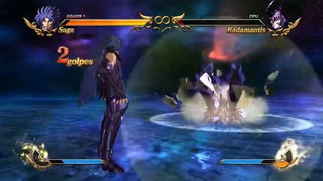 Saint Seiya: Soldiers' Soul en GeForce 840m (Saga VS Radamanthys) смотреть онлайн