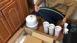 Как установить фильтр обратного осмоса?