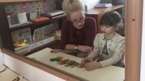 Индивидуальное логопедическое занятие