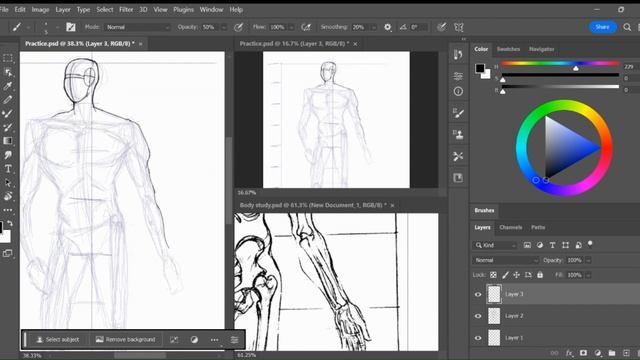 [108]Study With Me Studying Forms and Shapes "Just draw anything, it's just lines"✨⭐ Lofi BGM ? смотреть онлайн