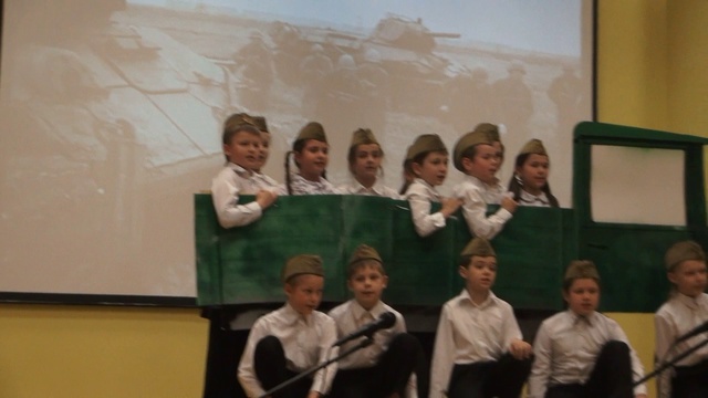 Конкурс "Военной песни" ГБОУ ЦО № 1426 3 "В" класс смотреть онлайн