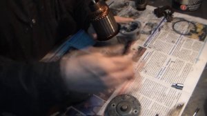 Как снять стартер Деу Матиз. Замена бендикса.