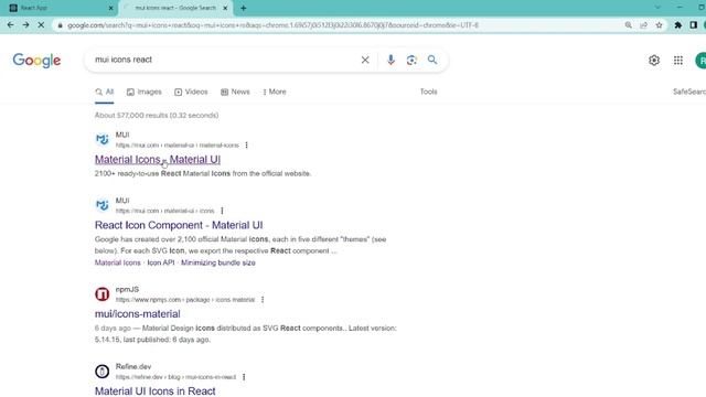 How To Add Material UI Icons To React Project смотреть онлайн