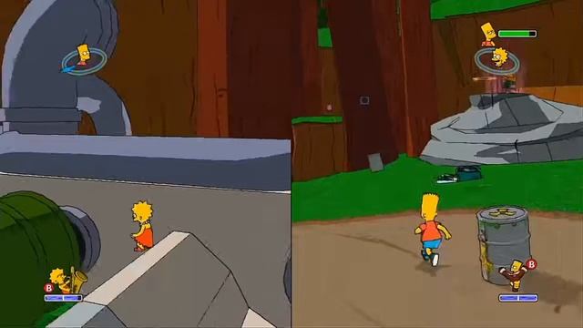 The Simpsons Game - Episode 4: Lisa the Tree Hugger (Full Playthrough - Xbox 360) смотреть онлайн