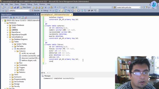 SQL Server - 04 DDL: create table y foreign key смотреть онлайн