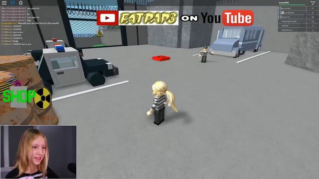 Going to Prison in an OBBY! Escape the Prison + Rob The Bank OBBY смотреть онлайн