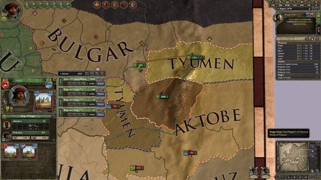 Crusader Kings 2 Sword of Islam Duke of Bulgar (5) смотреть онлайн