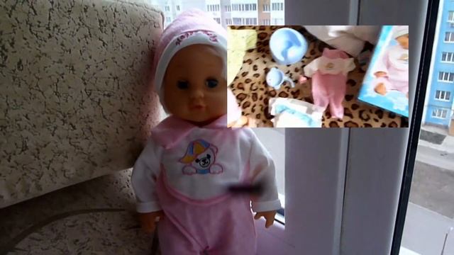 Кукла Лялечка с горшком и бутылочкой! Обзор пупса. Дочка в восторге! смотреть онлайн