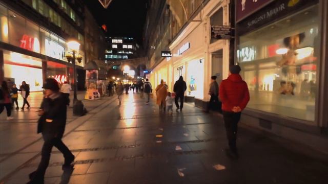 Иду по улице Князя Михаила в Белграде в Сербии. Eng Sub. Английские субтитры смотреть онлайн