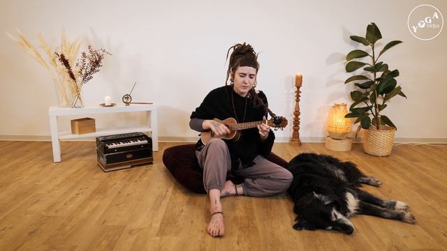 "Gate Gate Paragate " Mantra of supreme virtue by Jula// Cozy Kirtan Session// Yoga Vidya Ashram смотреть онлайн