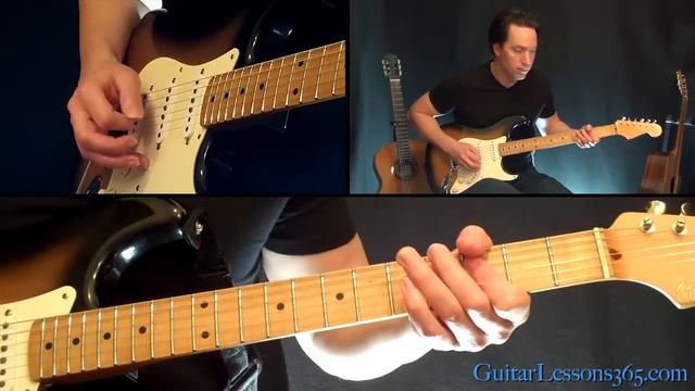 Как играть на гитаре Burn - Deep Purple ч.1 Риф смотреть онлайн