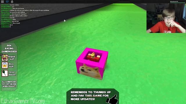 ESCAPING THE SEWER!! Roblox Ultimate Slide Box Racing смотреть онлайн
