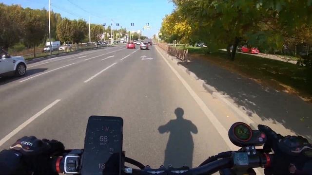 ЭЛЕКТРОСАМОКАТ YOKAMURA RS 2020. ЗАМЕР СКОРОСТИ. ПОКАТУШКА смотреть онлайн