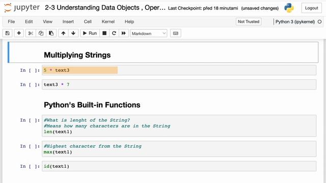 Python for Beginners 2 - Data Objects, Operators & Expressions смотреть онлайн