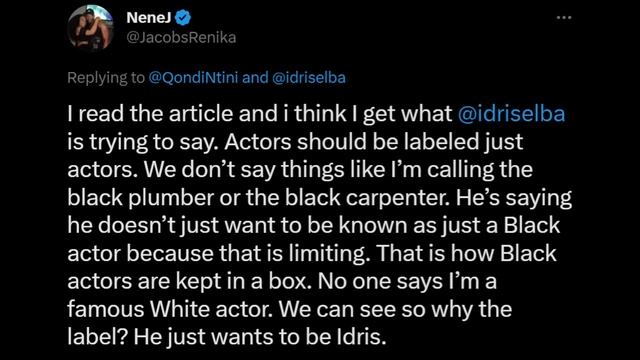 The Real Reason Idris Elba Doesn't Want To Be Called A "Black Actor" смотреть онлайн