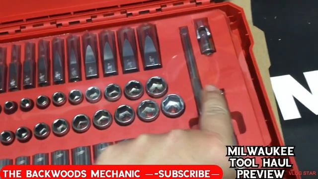 MILWAUKEE TOOL HAUL PREVIEW #44-22-9004 #48-22-9008 Socket Set & Max Bite Wrenches 48-22-9515 & 941