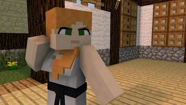 Martial arts (Minecraft animation) смотреть онлайн