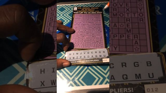 1,000,000 Jumbo Crossword 20X...Illinois Scratch Card смотреть онлайн