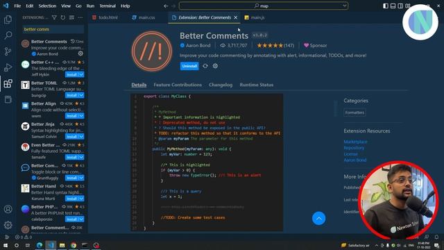 Top vs code extension for WEB DEVELOPMENT | Ye Extension to hone hi chaiye смотреть онлайн