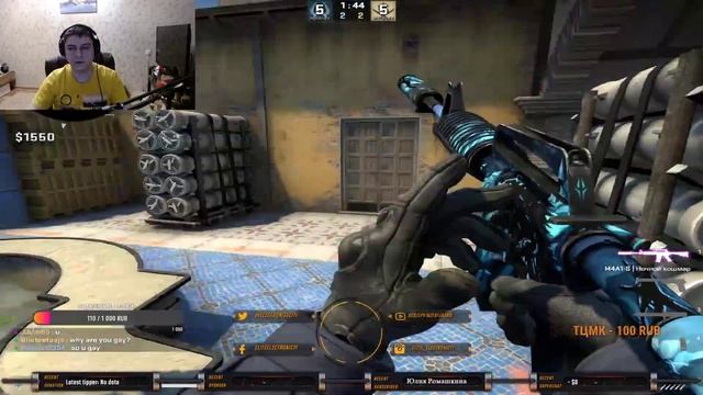 CS GO Stream #6 Играем Faceit смотреть онлайн