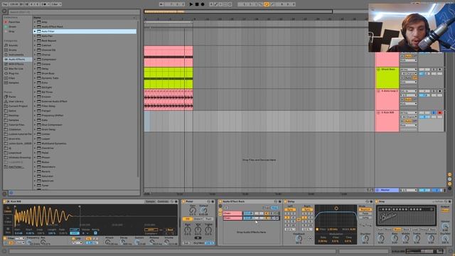 NEW Techno Rolling Rumble Bass Kick Groove Tutorial [+Samples] смотреть онлайн