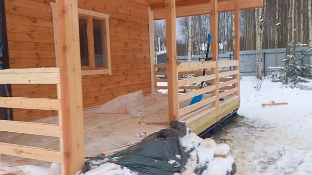 сдан новый обьект 6х8.5 Баня-дом смотреть онлайн