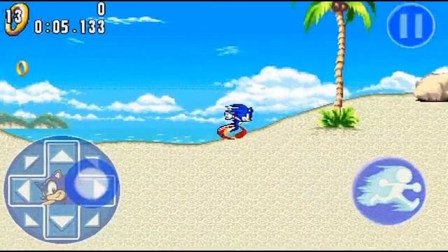 Sonic Advance (Android) Gameloft - Neo Green Hill Zone Act1 Speedrun 0:31.624 смотреть онлайн