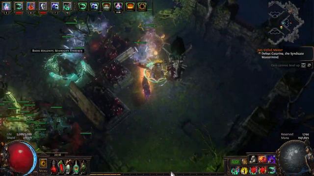 Syndicate Mastermind Lvl 83 Path Of Exile
