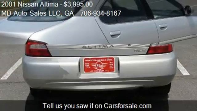2001 Nissan Altima GLE for sale in Dalton, GA 30721 at the M смотреть онлайн