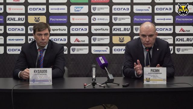 Послематчевая пресс-конференция. Северсталь - СКА. 28.10.2019 смотреть онлайн