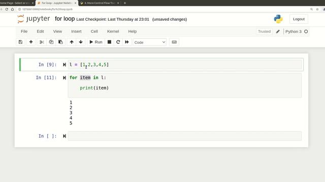 5| පයිතන් - for ක්රියාවලිය | Python - for statements смотреть онлайн