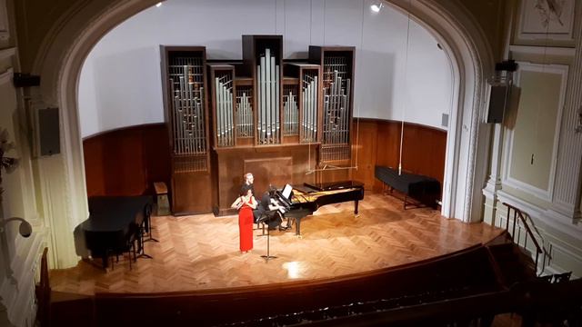 Paul Juon - Sonate for flute and piano 1st. mvt./П.Юон - Соната (Александра Зверева-флейта) смотреть онлайн