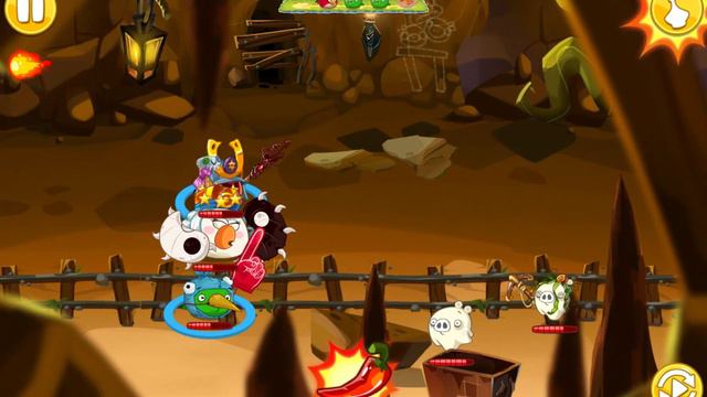 Angry Birds Epic Chronicle Cave 21: Hells Bells Level 1 смотреть онлайн