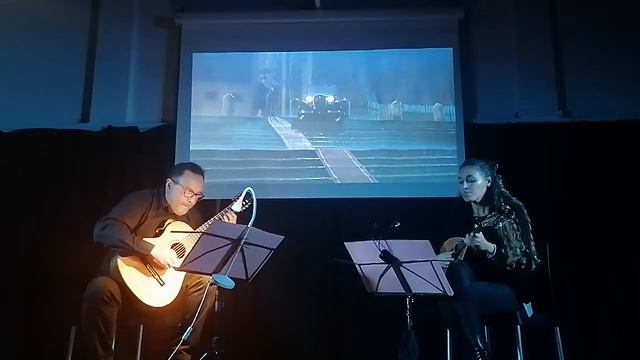 CINEMA AMORE MIO - "La Vita é Bella Medley" - Trinacria Duo Live #mandolin #guitar смотреть онлайн