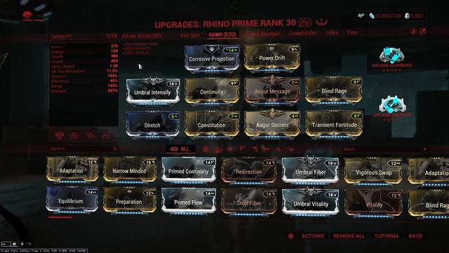 Warframe - Complete Rhino Guide | BUILDS/HOW TO PLAY смотреть онлайн