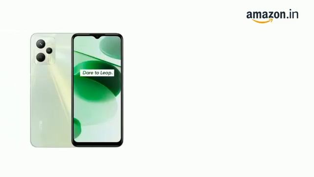 Realme C35 (Glowing Green, 4GB RAM, 64GB Storage) смотреть онлайн