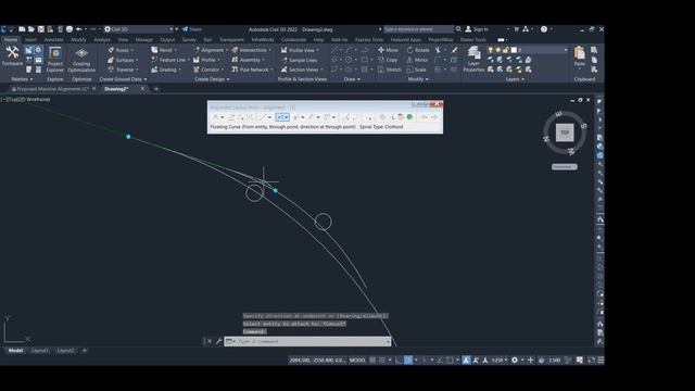 AutoCAD Civil 3D - Compound Curves смотреть онлайн
