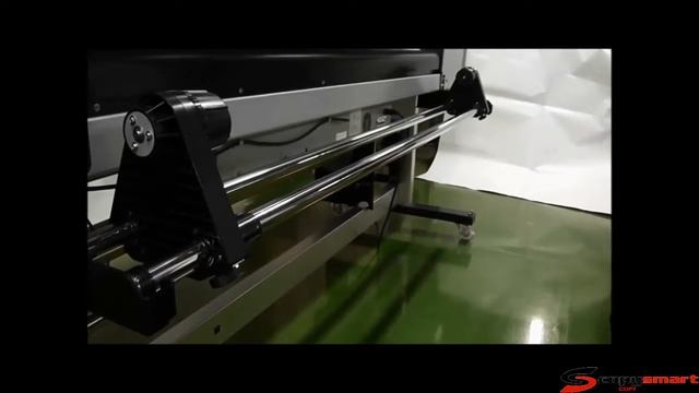OKI ColorPainter E-64s - How to Load the Paper - Large Format Printer смотреть онлайн