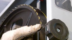 Ленточная пила JIB BS 450B и её возможности с пилорамной лентой + настройка ленты