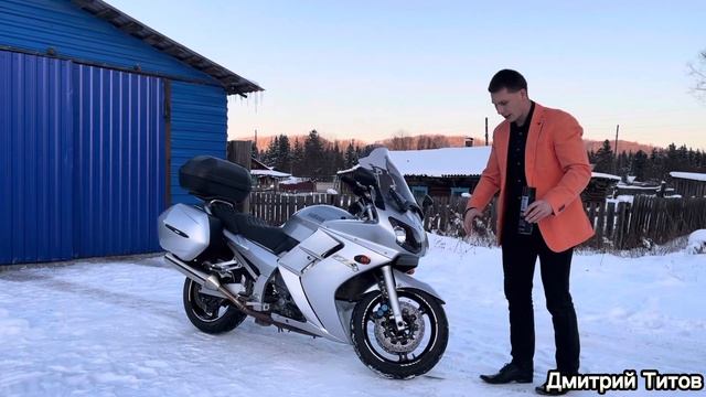 Пытаемся прокатится по снегу, Ставим мотоцикл на зимнее хранение, Yamaha FJR 1300, Консервация смотреть онлайн