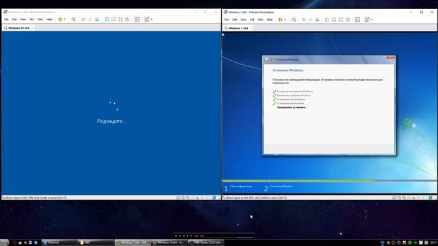 Сравнение скорости установки Windows 7 и 10 x64 смотреть онлайн